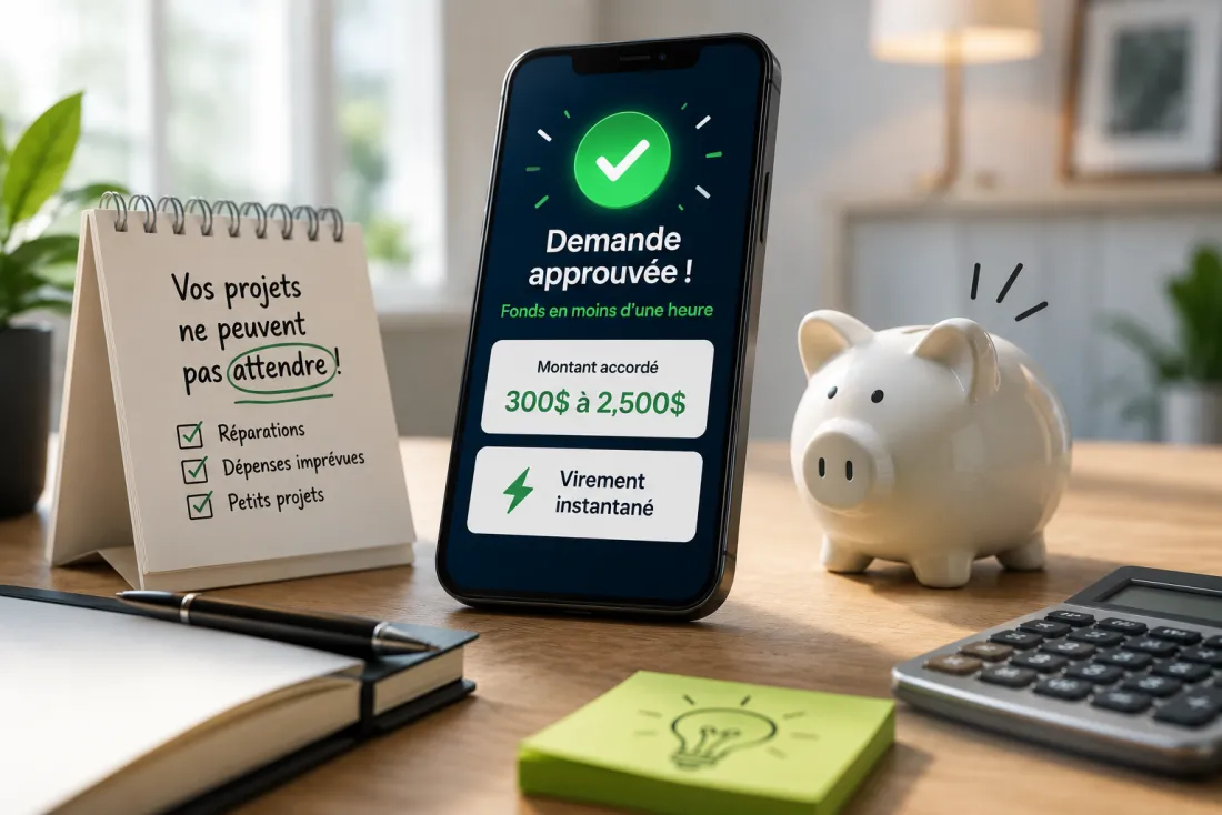 Demande approuvée - virement instantané